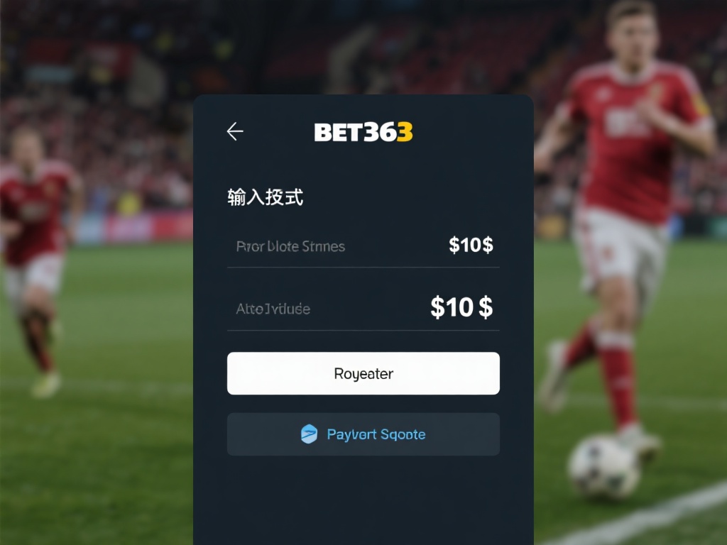 Bet 365存款步骤教学,零基础也能学会 (Bet 365存款步骤详细教学,零基础小白也能轻松学会) 输入存款金额
在选择支付方式后,输入你希望存款的